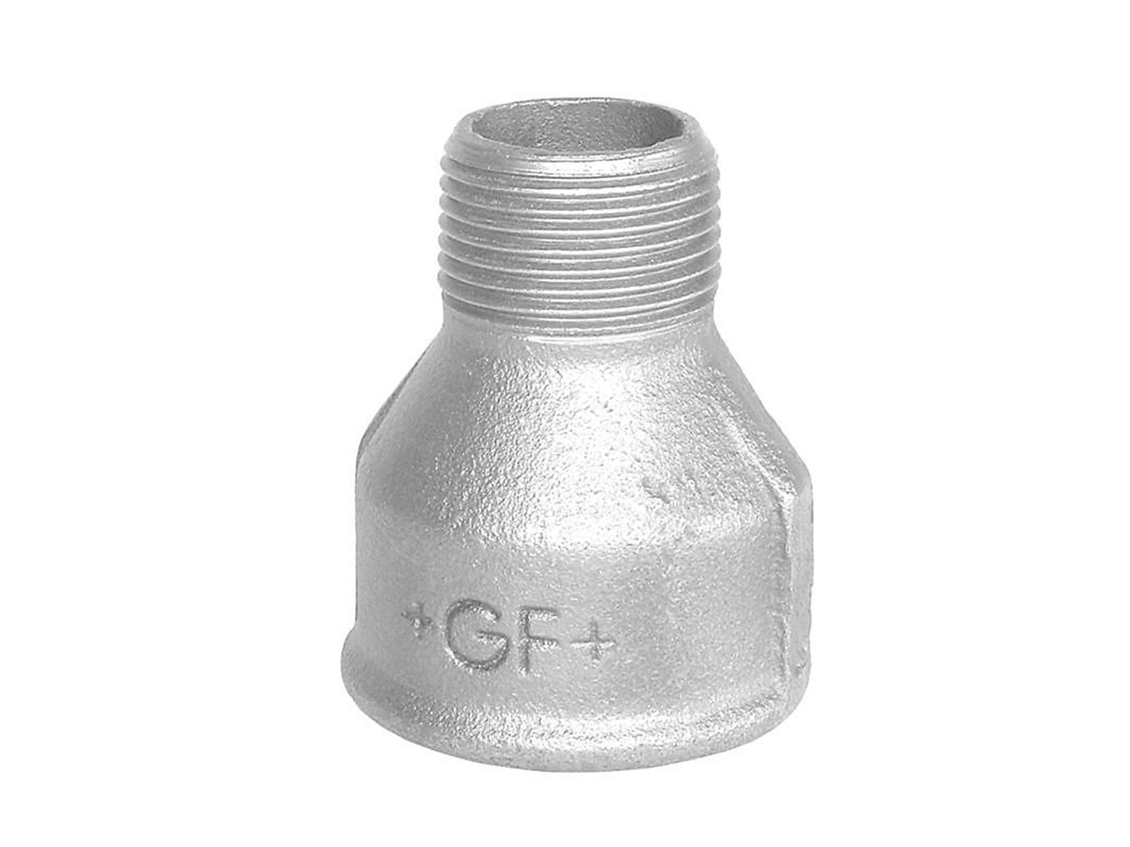 +GF+ pointed socket galvanized 2 1/2 - 1 1/2'' socket - nipple +GF+ pointed socket galvanized 2 1/2 - 1 1/2'' socket - nipple